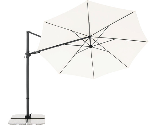Záhradný výkyvný slnečník so stojanom