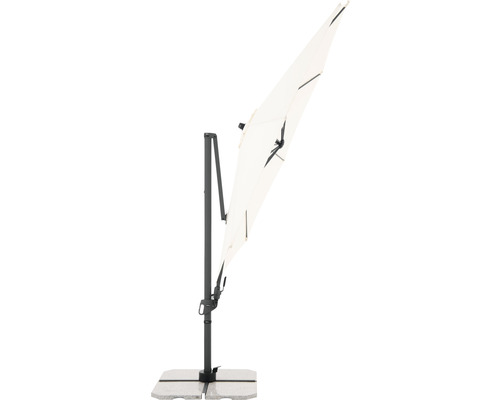 Výkyvný slnečník so stojanom na vonkajšie použitie