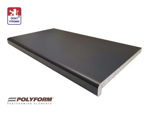 Parapet vnútorný na mieru Polyform 150 x 500 - 3000 mm antracit