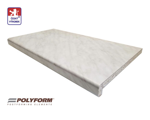 Parapet vnútorný na mieru Polyform 150 x 500 - 3000 mm Carrara mramor