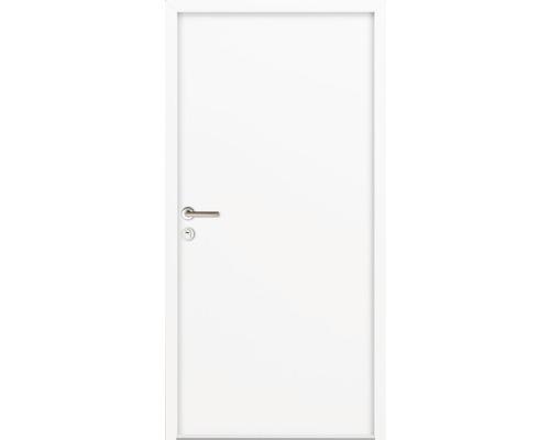 Vchodové dvere vedľajšie Steel Standart 07 1000 x 2000 mm pravé biele
