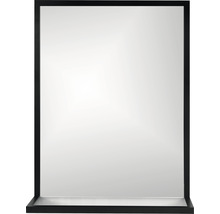 Zrkadlo do kúpeľne 65x60 cm s poličkou-thumb-1