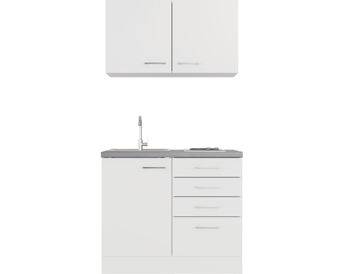 Kuchynská linka s umývadlom, spodnou skrinkou a závesnou skrinkou