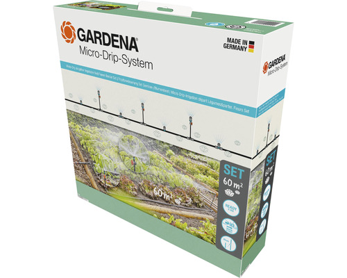 Štartovací Set GARDENA micro-drip pre záhony/okraje 60 m2