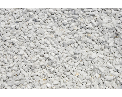 Kamenná drť Flairstone mramorová kararská 9-12 mm biela balenie 25 kg