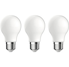 Tri biele LED žiarovky s päticou E27
