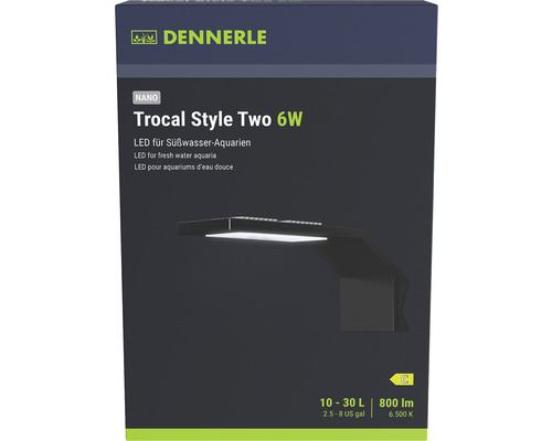 Dennerle Trocal Style Two 6W LED svietidlo pre sladkovodné akváriá