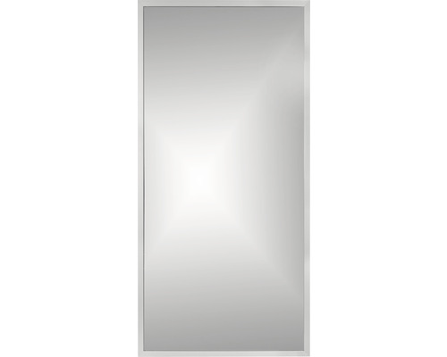 Zrkadlo do kúpeľne 65x120 cm strieborné