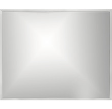 Zrkadlo do kúpeľne 65x80 cm strieborné-thumb-1