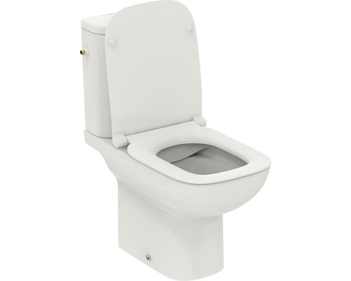 Stojace WC s nádržkou a otvoreným záchodovým vekom