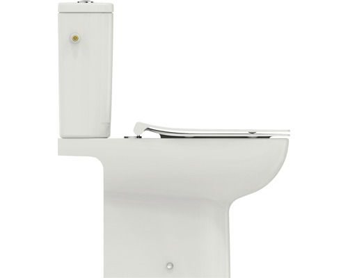 Stojace WC s nádržkou a WC sedadlom