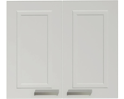 Skrinkové dvere BE SMART Rustic D80 biele matné-0