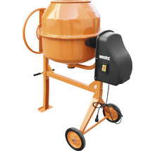 Miešačka betónu s bubnom a podvozkom