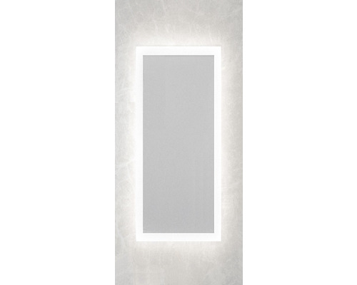 Obdĺžnikové zrkadlo s LED osvetlením do kúpeľne