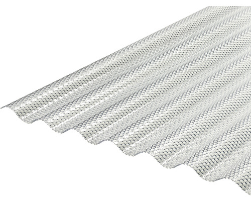 Plastová doska PVC vlnitá 2000x900x2,5 mm číra
