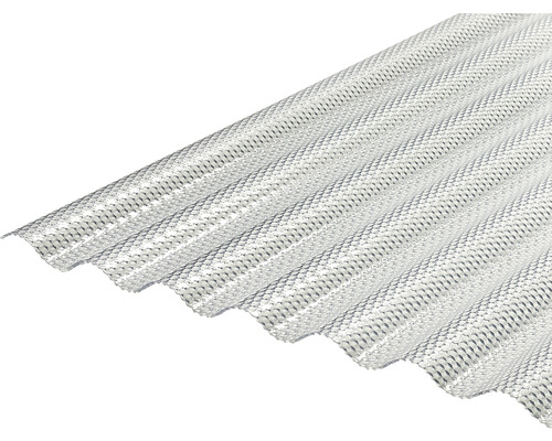 Plastová doska PVC vlnitá 2000x900x2,5 mm číra Vlnitá doska z plastu