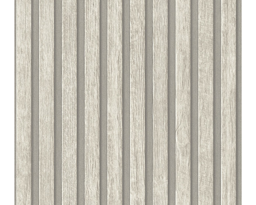 Vliesová tapeta Wooden Wall 391095 šedá 0,53 x 10,05 m Tapeta s motívom drevených dosiek