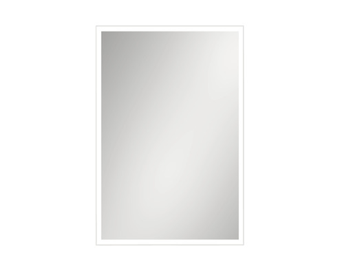 LED zrkadlo do kúpeľne s osvetlením 65 x 100 cm Obdĺžnikové zrkadlo s rámom