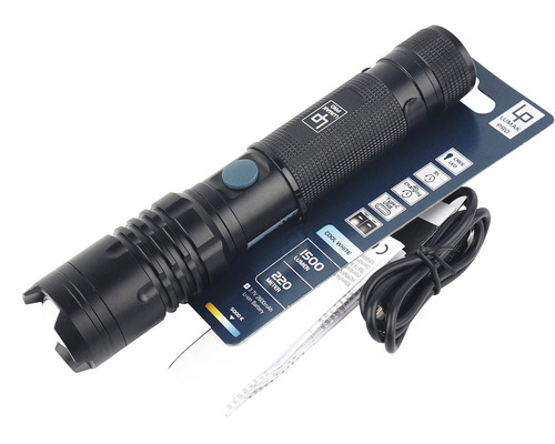 Svietidlo Lumak Pro s 1500 lúmenmi a nabíjacím káblom