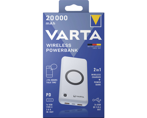 Powerbanka VARTA 20000 mAh