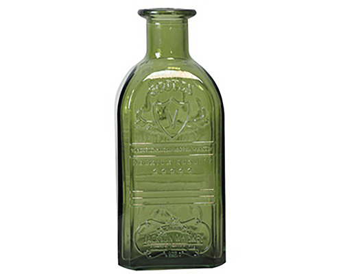 Fľaša s korkovým uzáverom SCOTCH WHISKY 0,9 l olivovo zelená