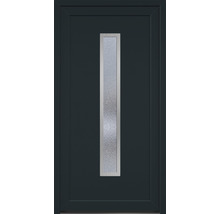 Vchodové dvere s obdĺžnikovou sklenenou vložkou