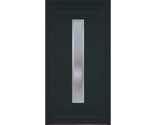 Vchodové dvere s obdĺžnikovou sklenenou vložkou