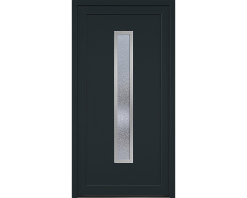 Vchodové dvere s pozdĺžnou sklenenou vložkou