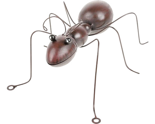 Dekoratívny kovový mravec do exteriéru