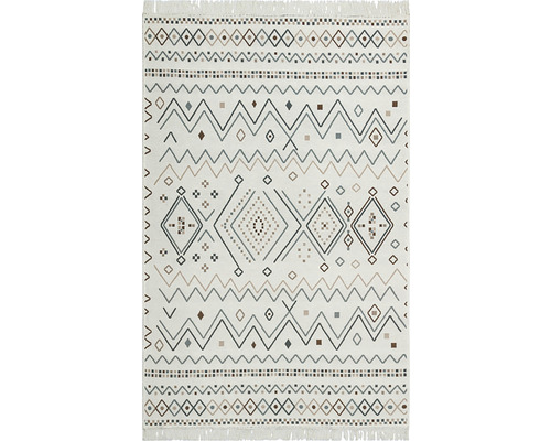 Kusový obojstranný koberec Arya 05 beige/blue 60x90 cm