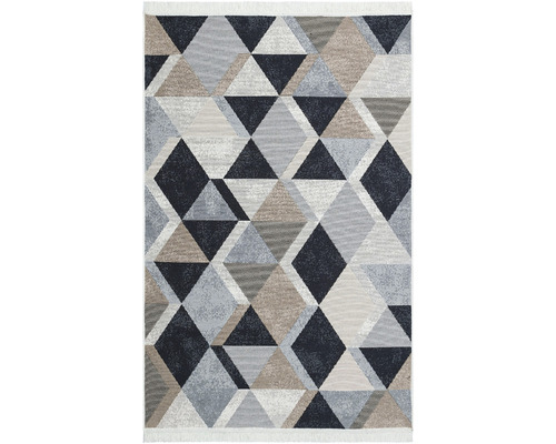 Kusový obojstranný koberec Arya 10 beige/black 60x90 cm