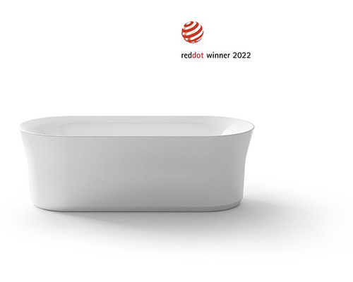 Voľne stojaca vaňa s ocenením Red Dot Winner 2022