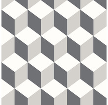 Tapeta s geometrickým vzorom kociek