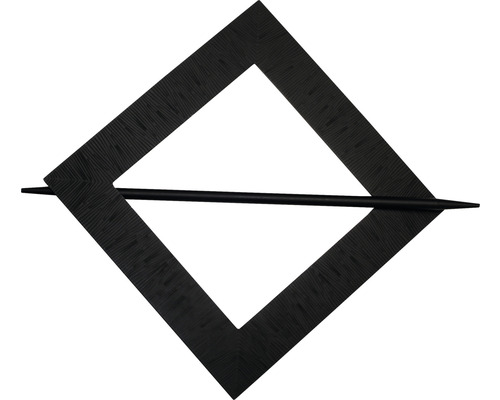 Spona do vlasov so štvorcovým rámom a tyčou