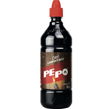 Číry lampový olej v jednolitrovej fľaši