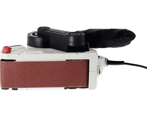 Pásová brúska s prachovým vreckom