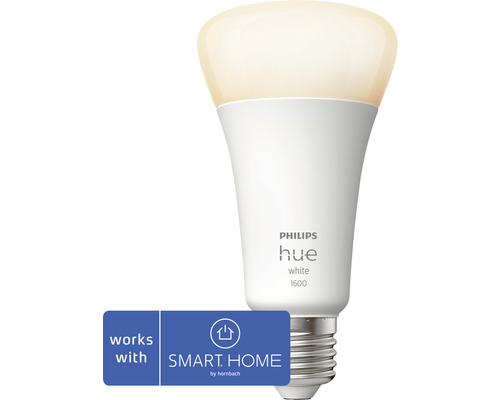 LED žiarovka Philips HUE 8719514343320 White A67 E27 15.5W/100W 1600lm stmievateľná - kompatibilná so SMART HOME by hornbach