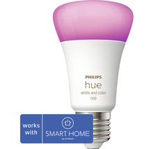 LED žiarovka Philips HUE 8719514291171 White And Color Ambiance A60 E27 9W/75W 1100lm 2000-6500K stmievateľná - kompatibilná so SMART HOME by hornbach-thumb-0