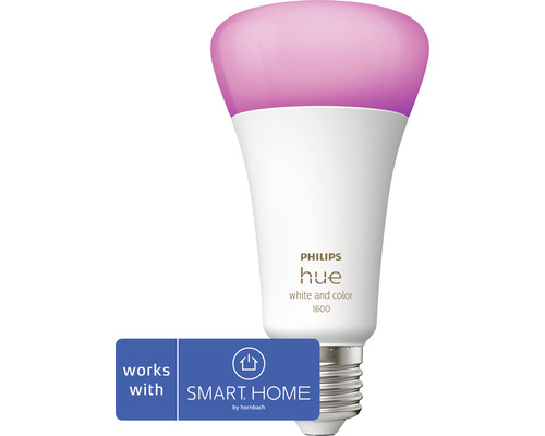 LED žiarovka Philips HUE 8719514288157 A67 RGBW E27 / 15 W (100 W) 1600 lm 2000 - 6500 K stmievateľná Žiarovka Philips Hue s meniacimi sa farbami a pečaťou Smart Home