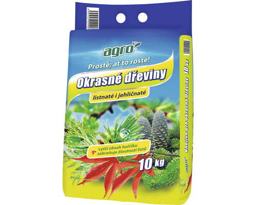 Hnojivo pre okrasné dreviny Agro 10 kg