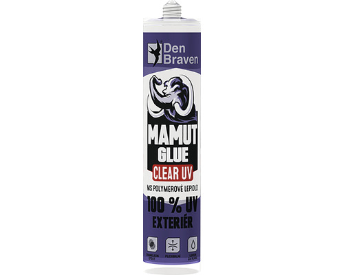 Montážne lepidlo Mamut Glue Clear UV 290ml