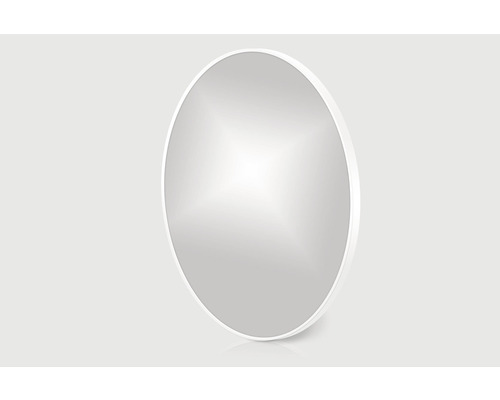 Okrúhle zrkadlo s rámom