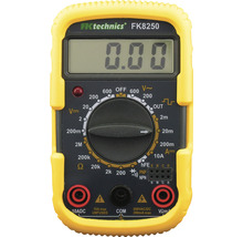 Digitálny multimeter na meranie napätia