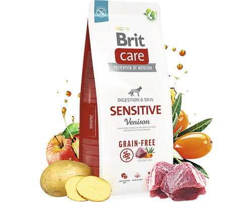 Brit Care Sensitive krmivo pre psov s jelením mäsom