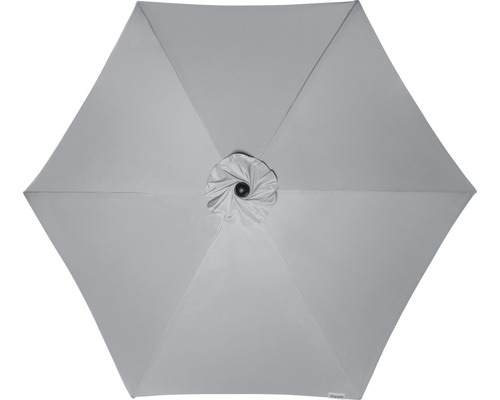 Pohľad zhora na sivý slnečník