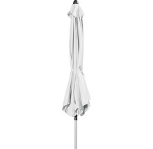 Slnečník so stredovou tyčou automatický naklápací s kľukou Doppler ACTIVE 280 cm sivý