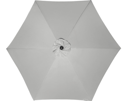 Pohľad zhora na slnečník so šiestimi segmentmi