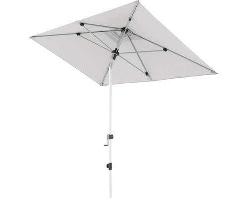 Obdĺžnikový slnečník s kovovým rámom