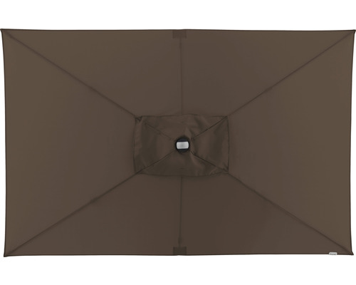 Obdĺžnikový slnečník zhora