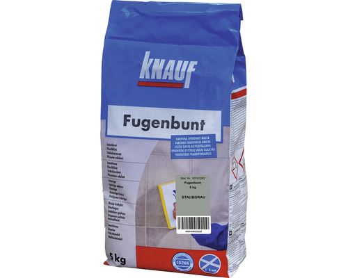 Škárovacia hmota Knauf Fugenbunt tmavosivá 5 kg
